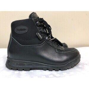 Vasque Gore-tex Hiking Boots Kids black  leather shoes Thinsulate US sz 4